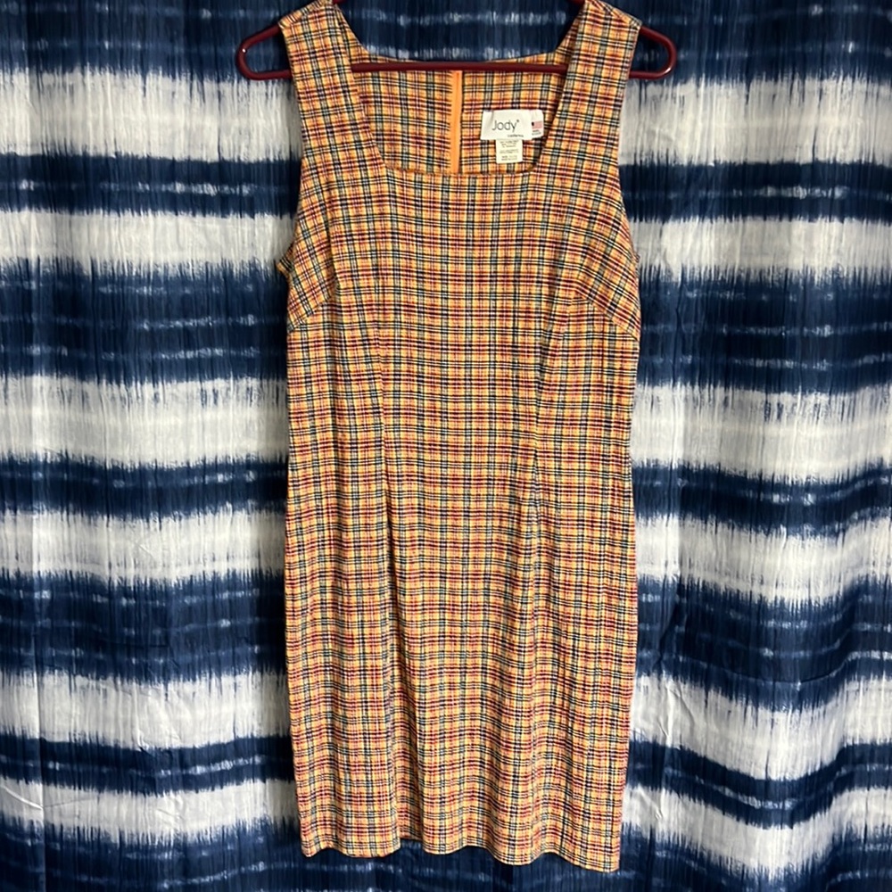 Plaid summer dress
